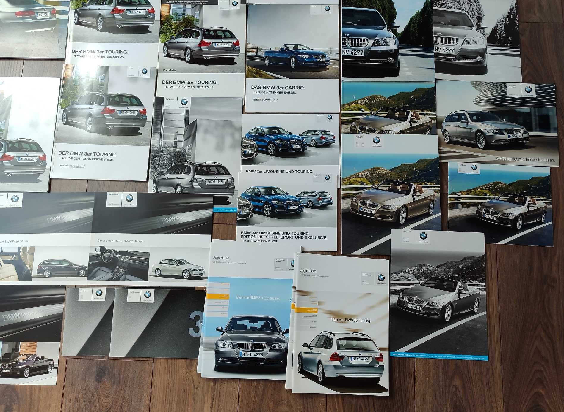 BMW 3 E90 E91 E92 E93 Prospekty