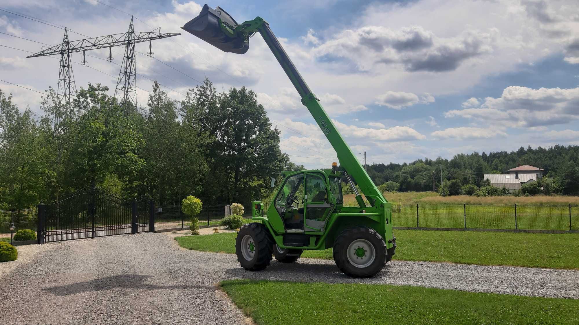 Ładowarka teleskopowa Merlo 34.7 niski przebieg Manitou JCB