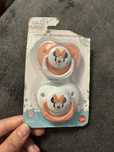 Dwa smoczki anatomiczne Disney baby Myszka Minnie Miki Mickey Mouse