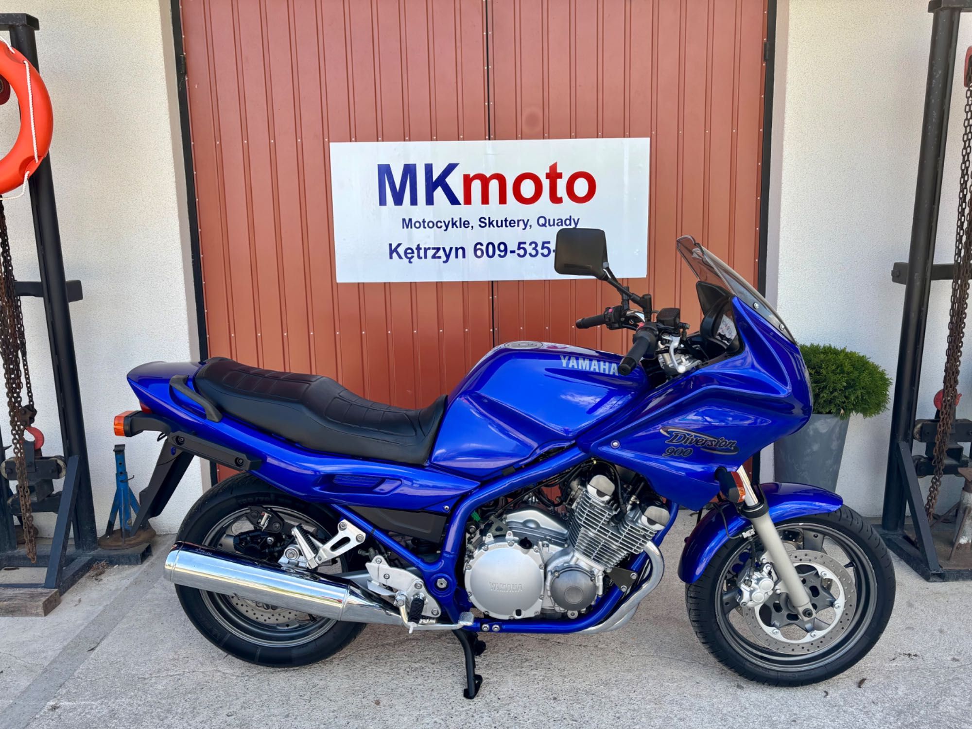 Yamaha XJ900 Diversion Kufry Niemcy 1-Właś Tylko 48.oookm Nowe Opony