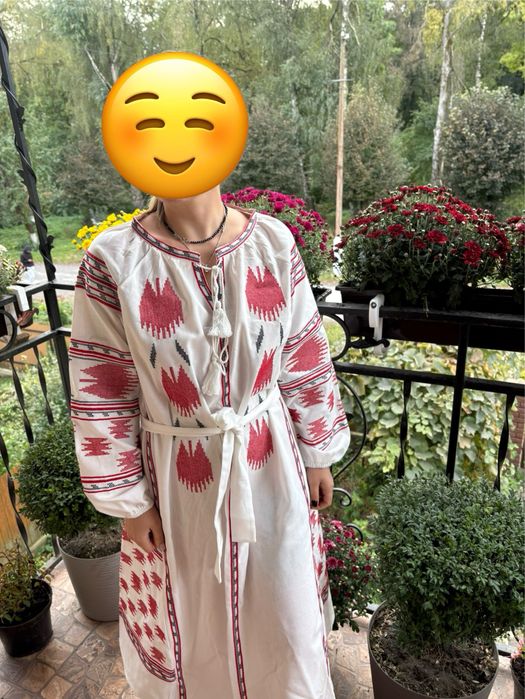 Вишита сукня лляна вишиванка