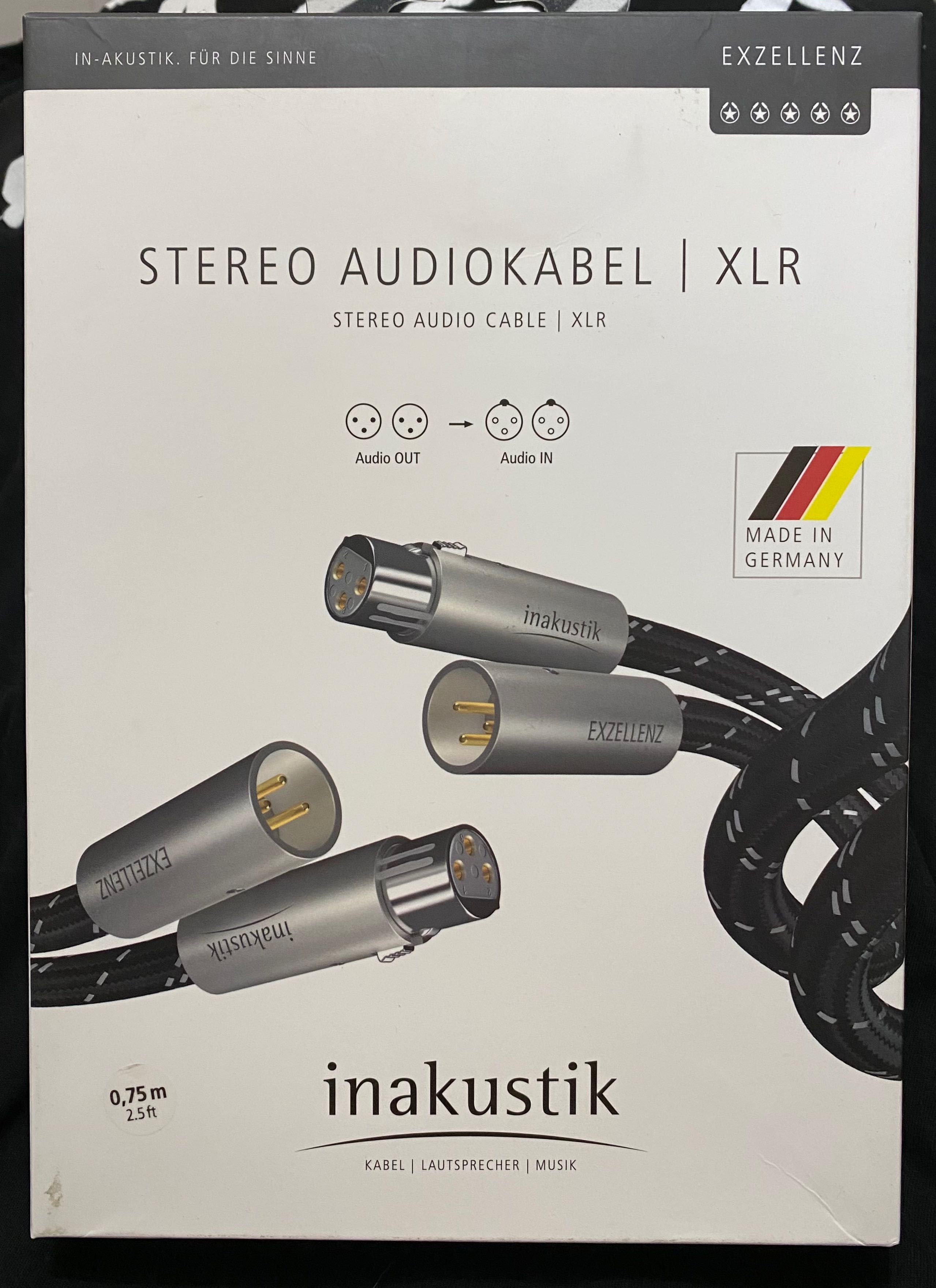 Cabos de Audio Inakustik ( XLR )