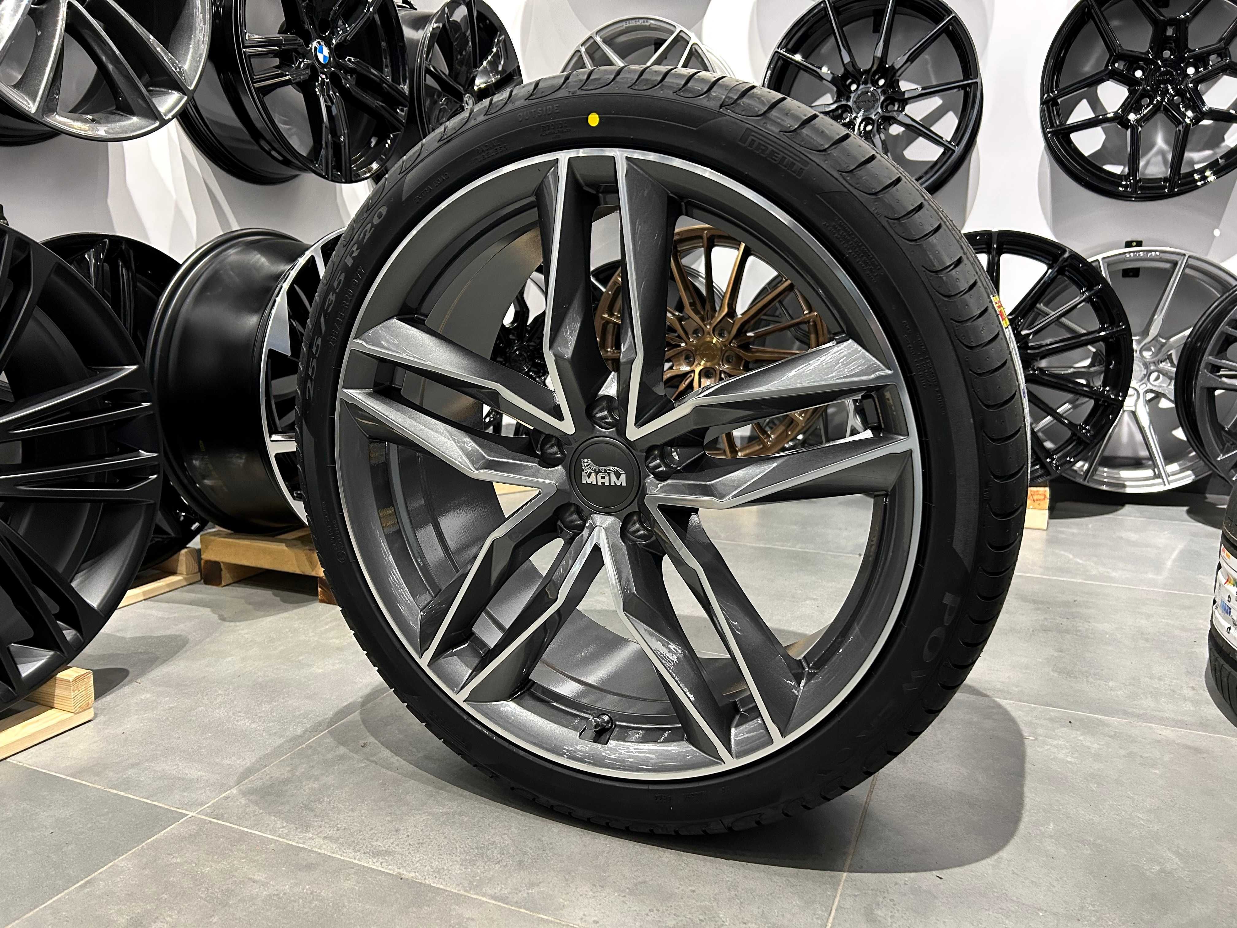 Koła letnie 20 5x112 ET30 Audi A6 C7 A7 4G Pirelli MAM RS3