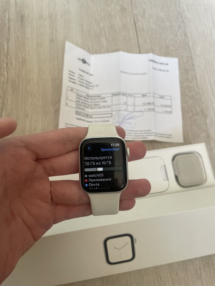 Apple Watch 4 44mm Полный комплект