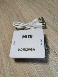 HDMI2VGA переходник, HDMI to VGA адаптер конектор