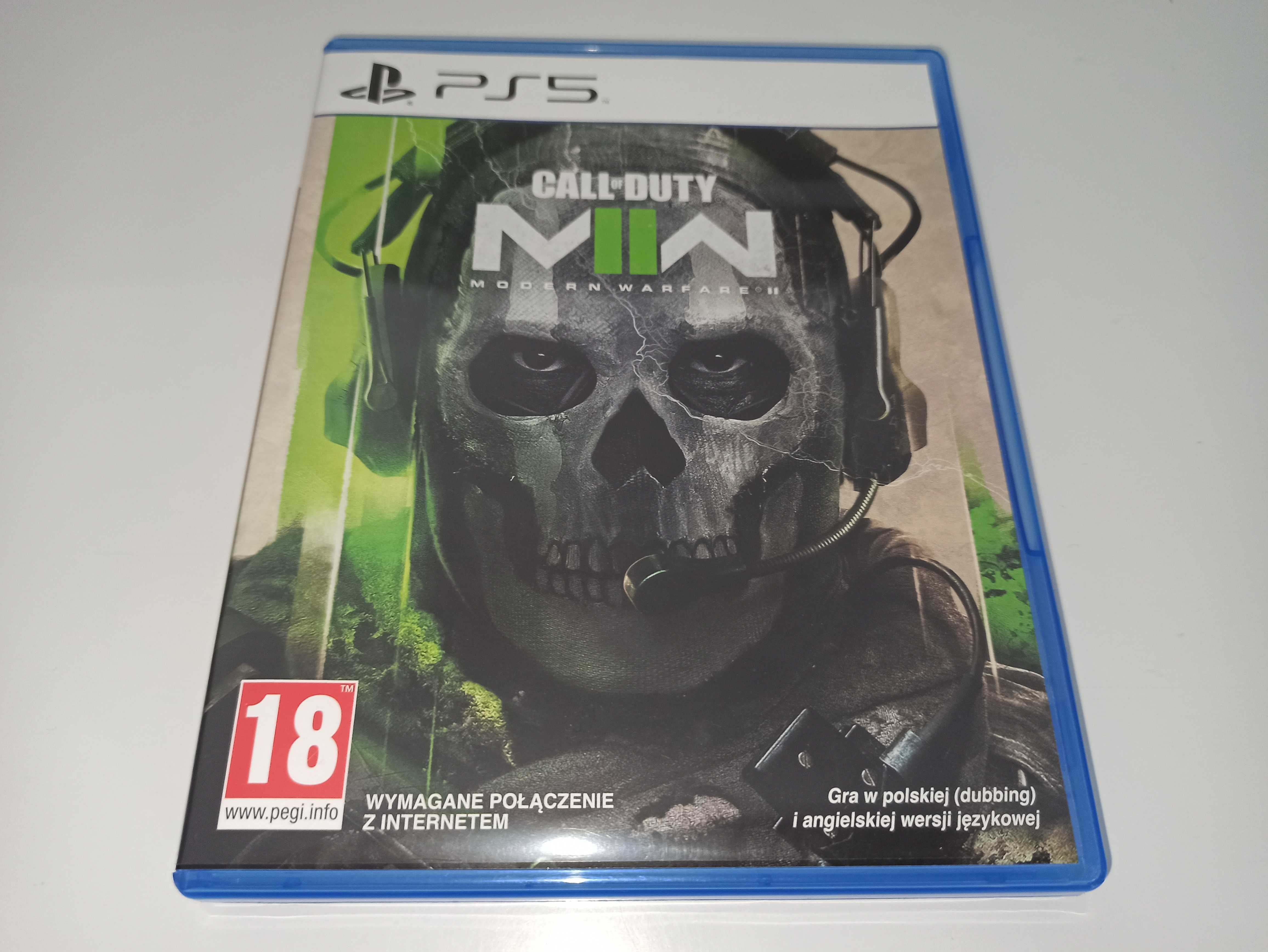 ps5 CALL OF DUTY MODERN WARFARE II PL mówią po polsku, polska okładka