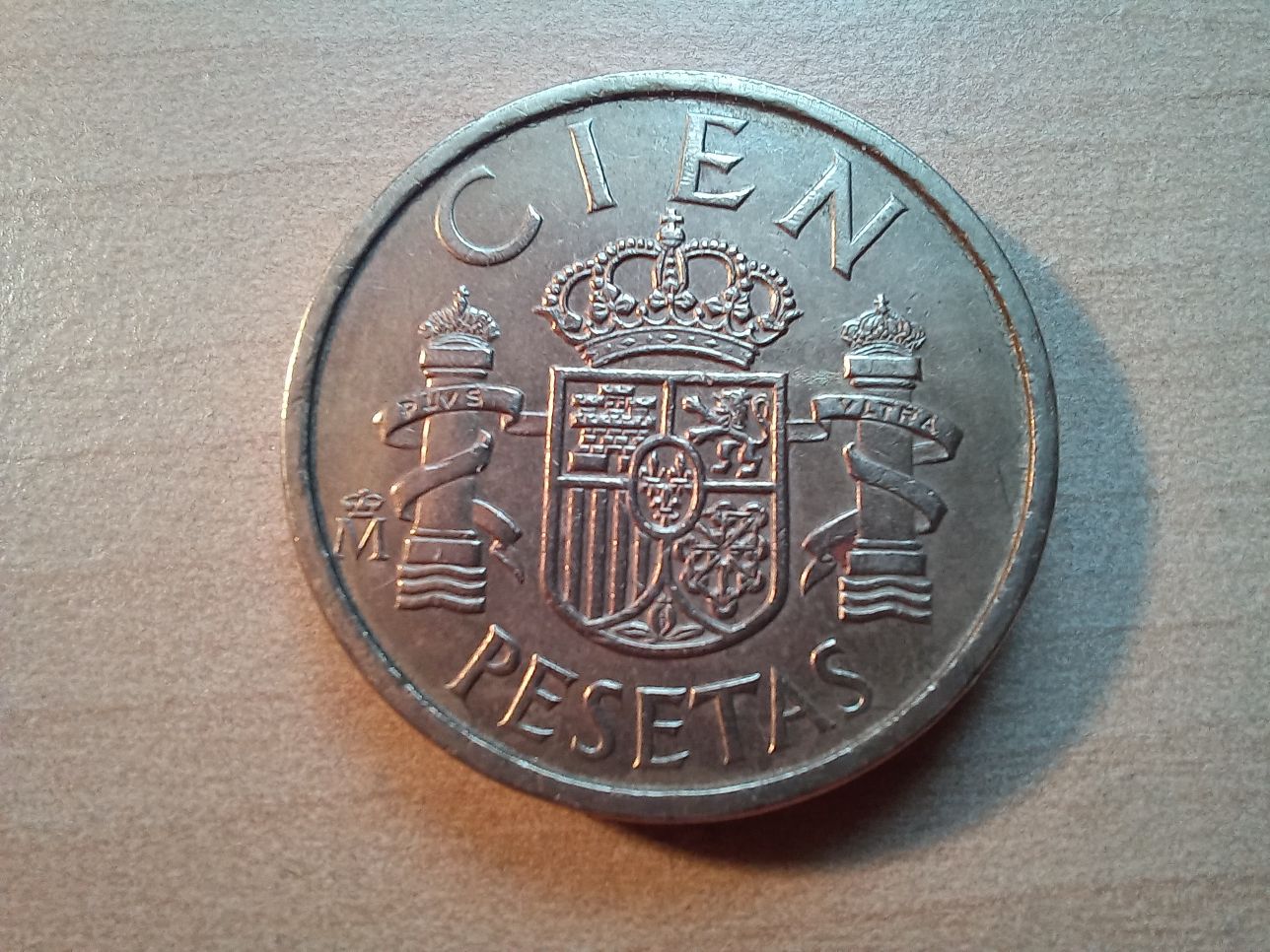 Hiszpania - moneta obiegowa 100 peset z 1985 roku