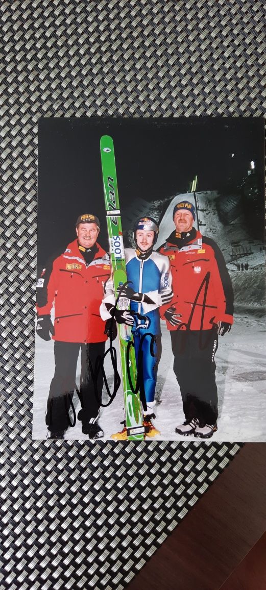 Autograf Adama Małysza skoki narciarskie