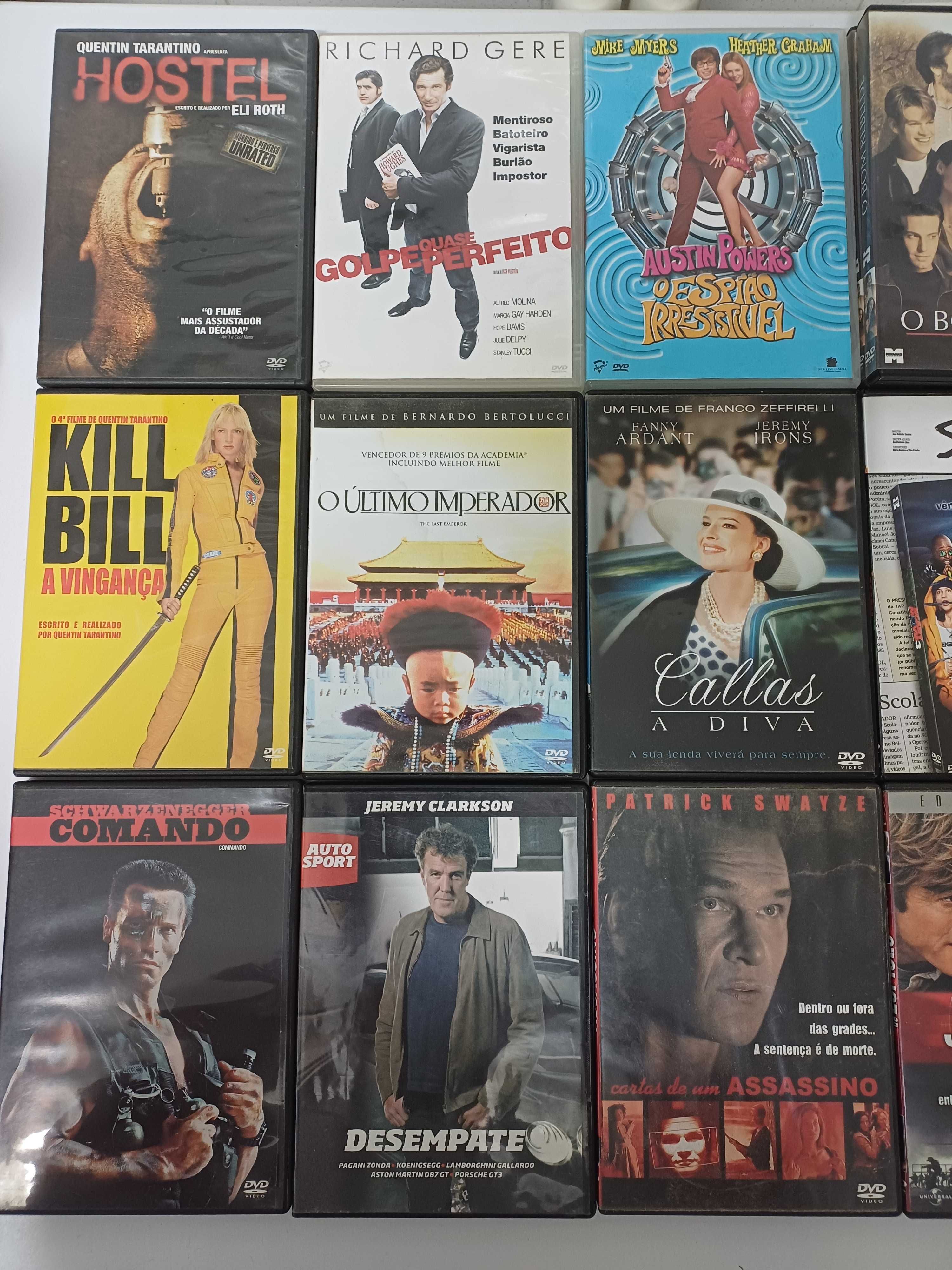 Dvd's de filmes de vários temas 34 unidades
