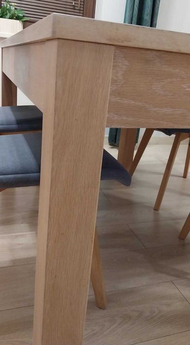 Stół kolor dąb bianko