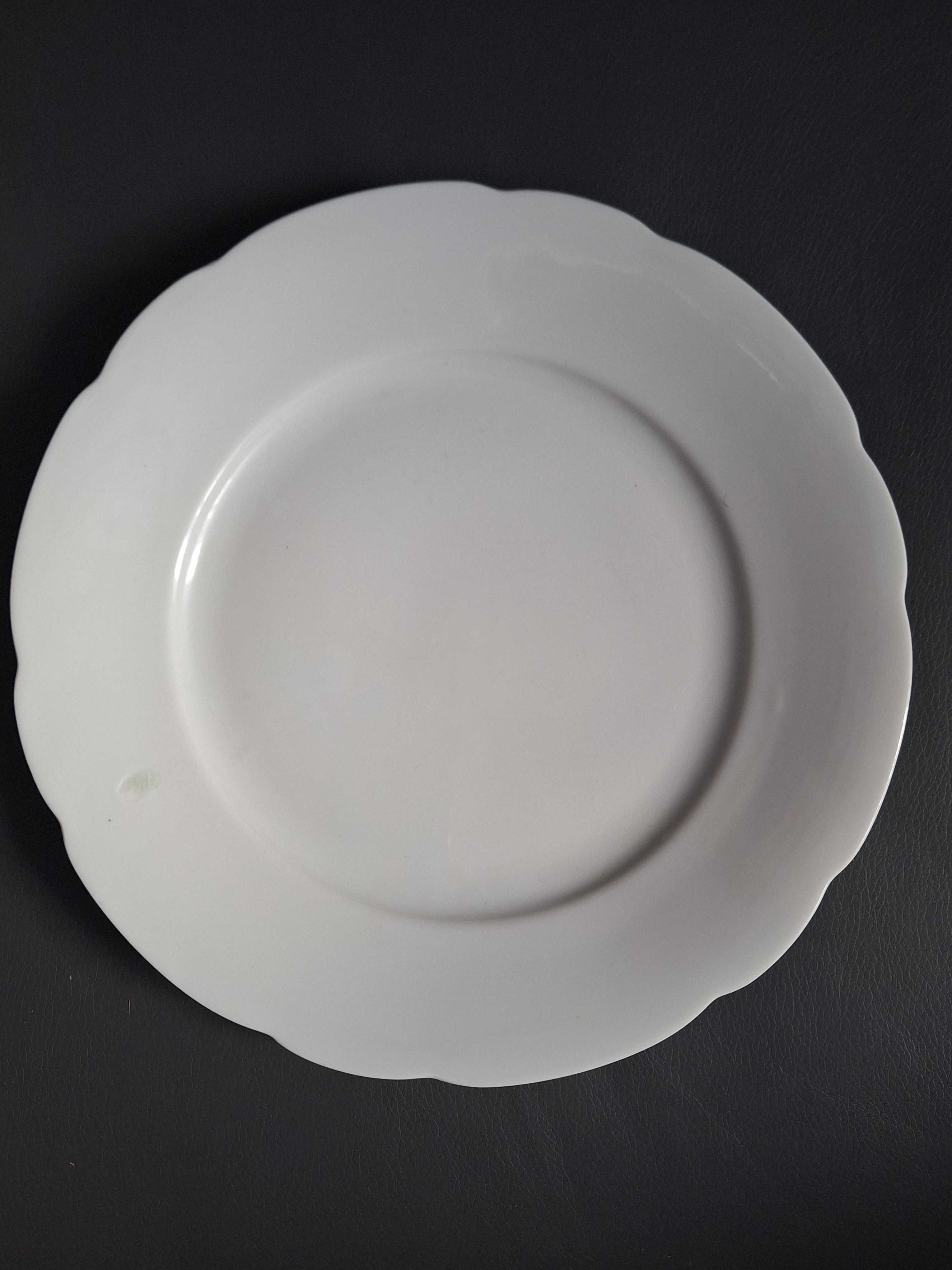 3 Talerze Duże Obiadowe Fabryka Porcelany Ćmielów