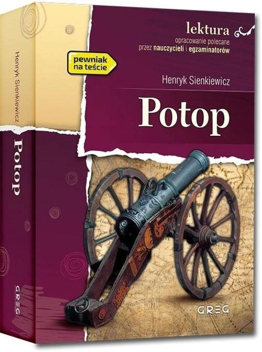 Potop z oprac. Greg Greg Henryk Sienkiewicz Rok wydania: 2023, oprawa: