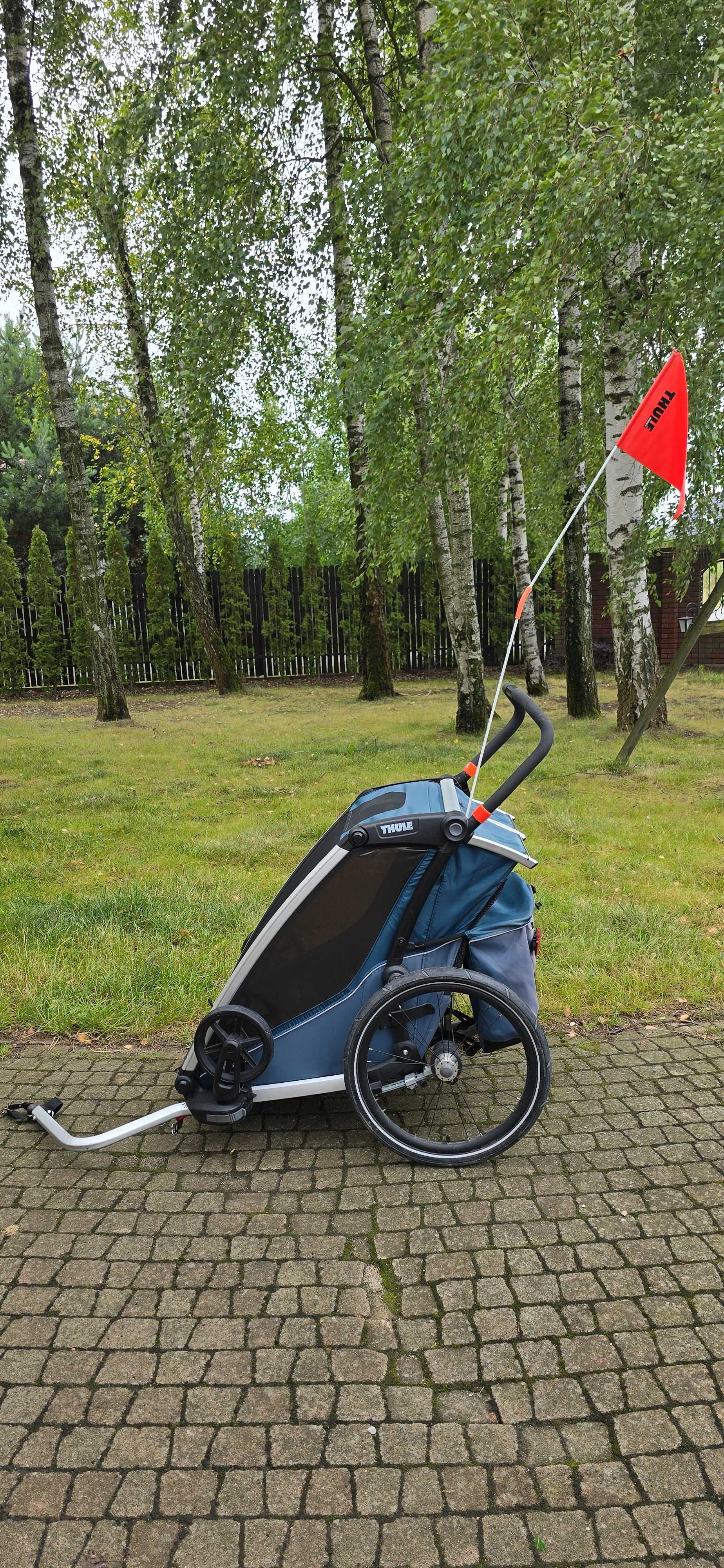 Przyczepka rowerowa dwuosobowa Thule Chariot Cross 2