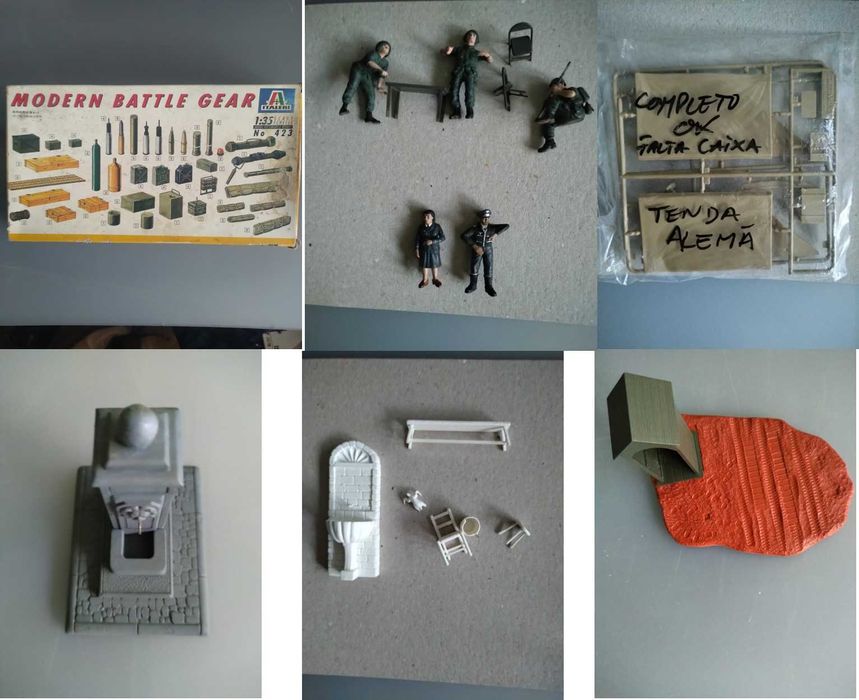 Vendo 1/35 kits modelismo, revell, dragon ,tamiya, guerra, novos