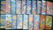 Bajki VHS 19szt mix.