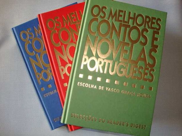 Os melhores contos e novelas portugueses - 3 volumes