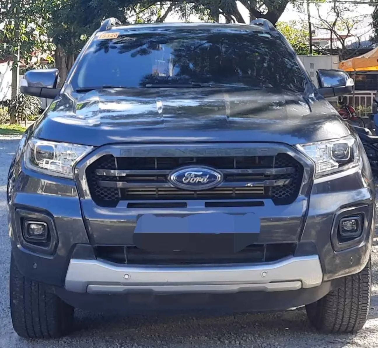 Przód kompletny ford Ranger 3.2 zderzak maska błotniki lampy pas chłodnice