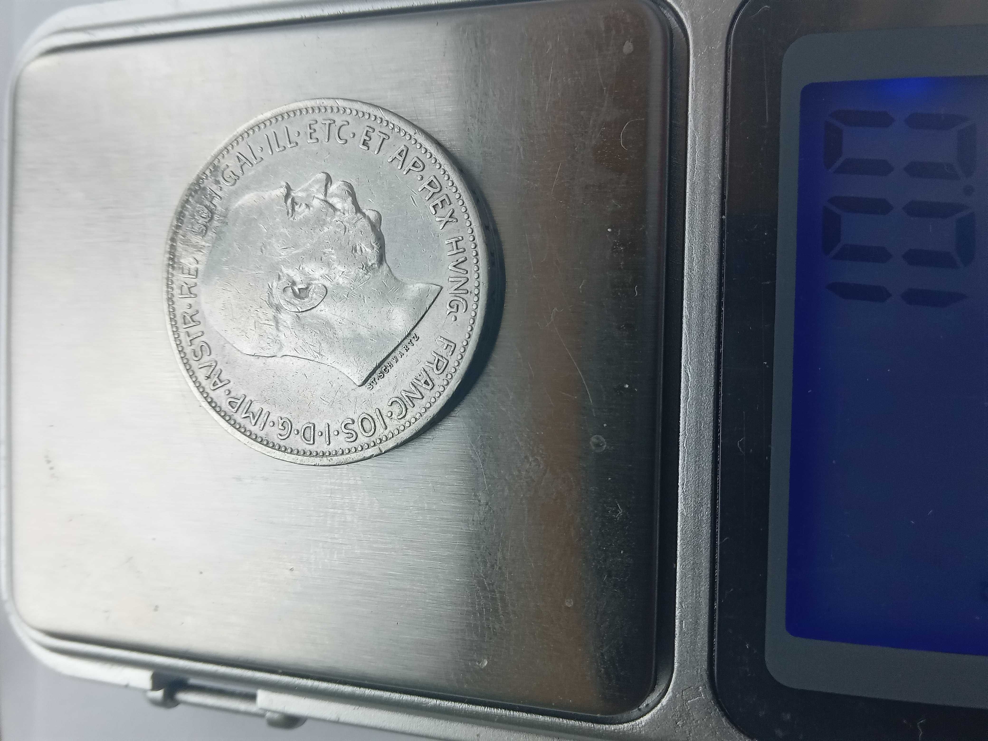 Срібна монета АвстріЇ.