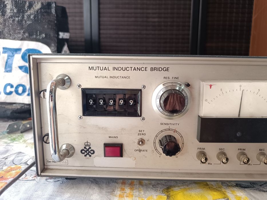 Aparelho ponte de indutância mútua