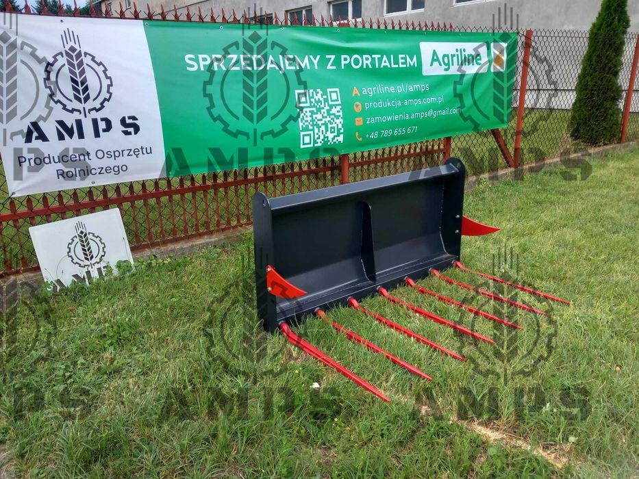 Widły do obornika 1,80m WEIDEMANN, MERLO, JCB