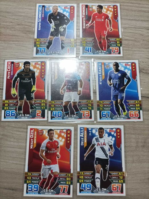 Topps English Premier League 2016. Match Attax