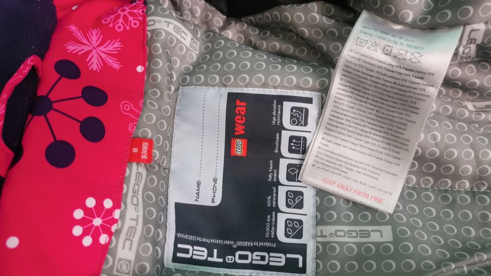 Термо комбінезон для дівчинки