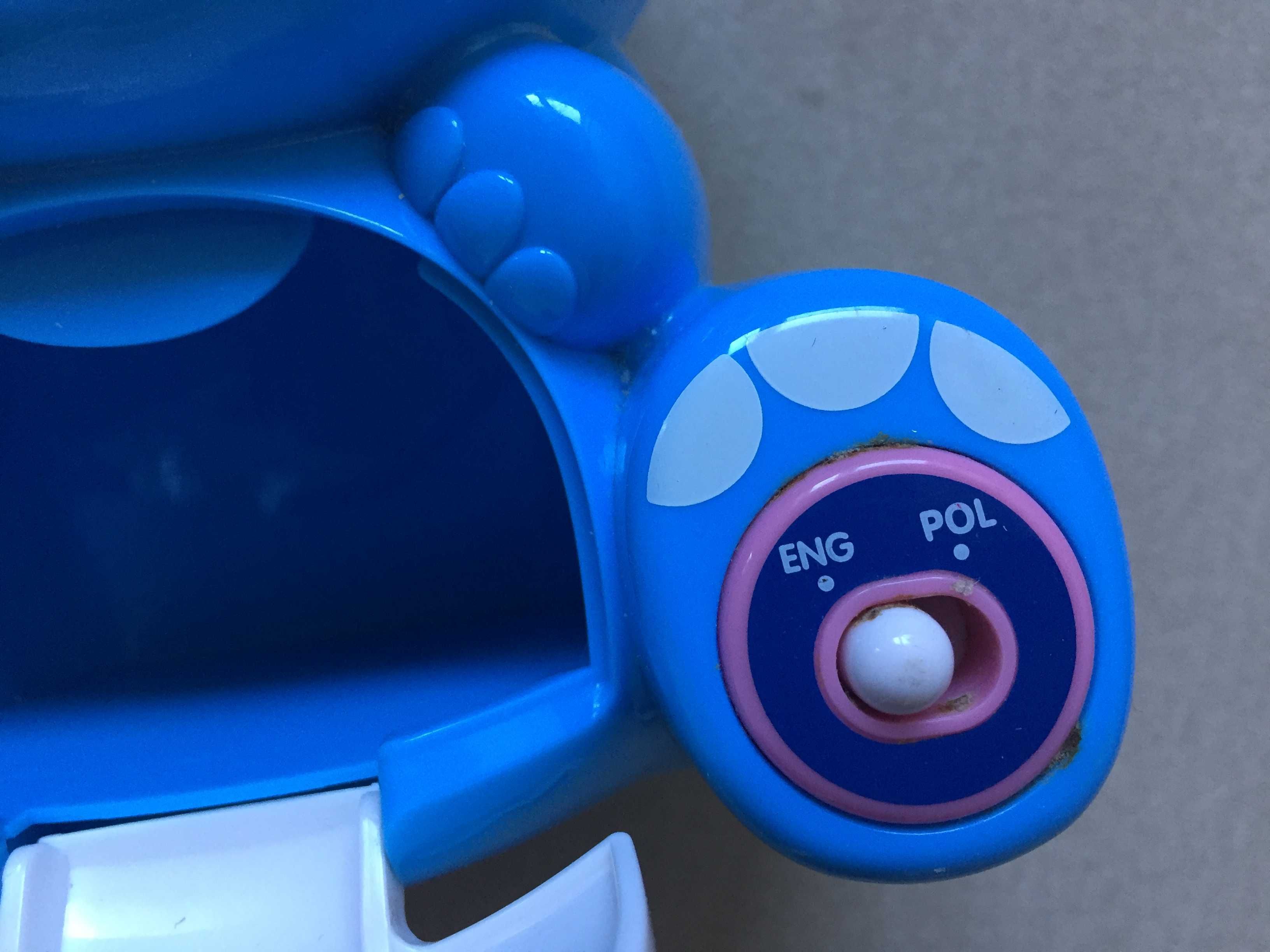 zabawka edukacyjna fisher price mówi ang/pol hipopotam z ciasteczkami