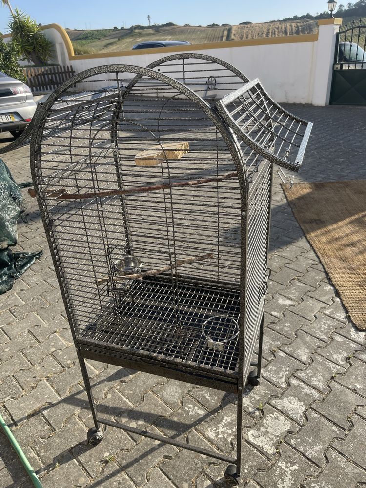 Gaiola para papagaio