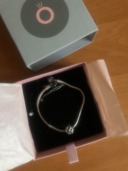 Браслет пандора Pandora + шарма у подарунок (оригінал)