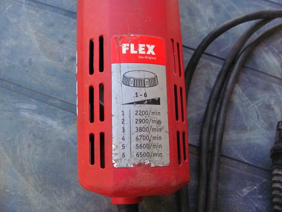 Szlifierka kątowa Flex L 1506 VR 1200W z regulacja obrotów - polerka