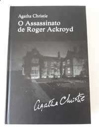 O assassinato  de Roger Ackroyd de Agatha Christie como novo
