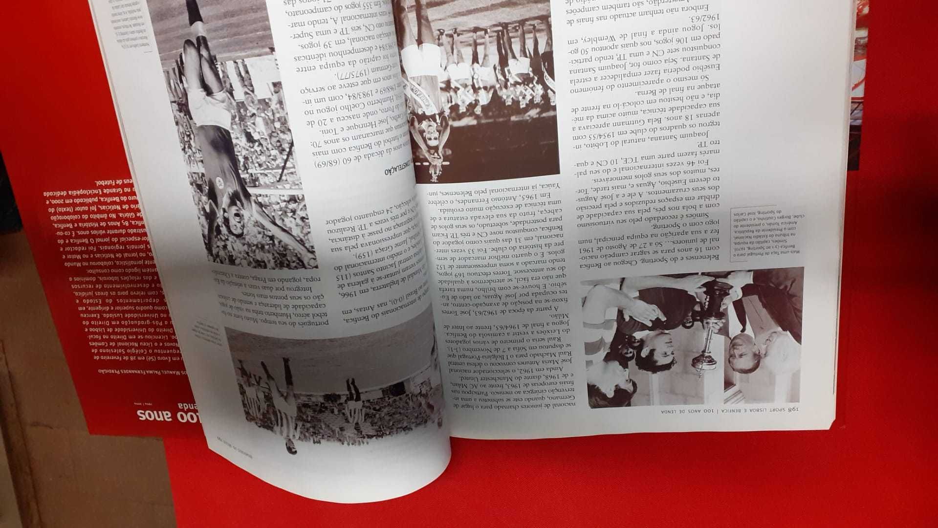 Sport Lisboa e Benfica livro 100 anos de lenda