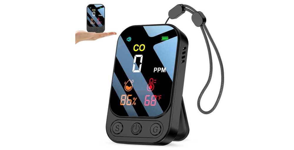 Yojock HD09 przenośny czujnik tlenku węgla 3w1, do domu i podróży