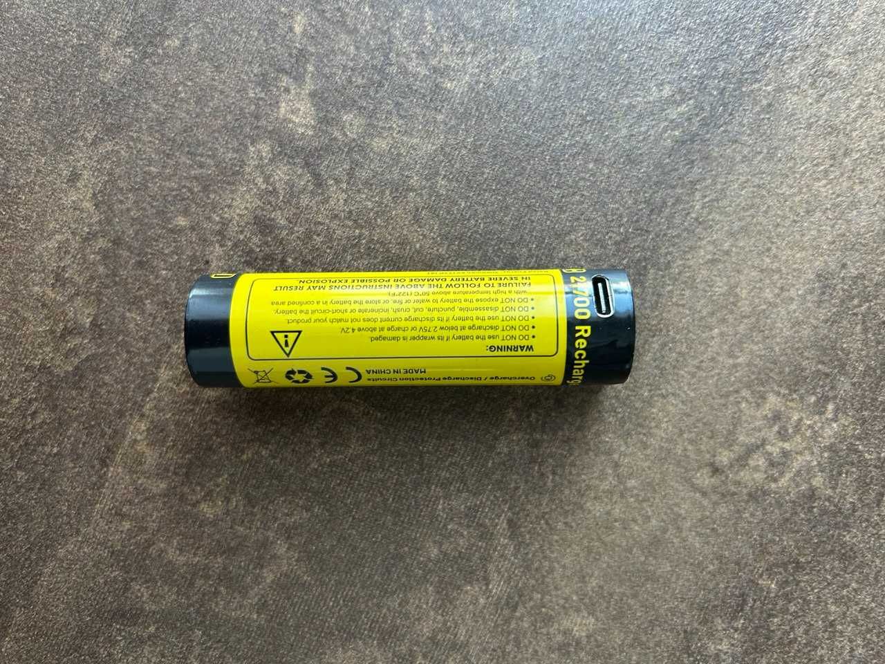 2в1 Акумулятор 21700 + Power Bank Nitecore NL2150RX (5000mAh)