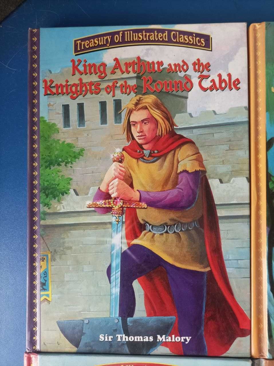 Книги на английском для детей: Маугли Киплинг, Король Артур, Пиноккио