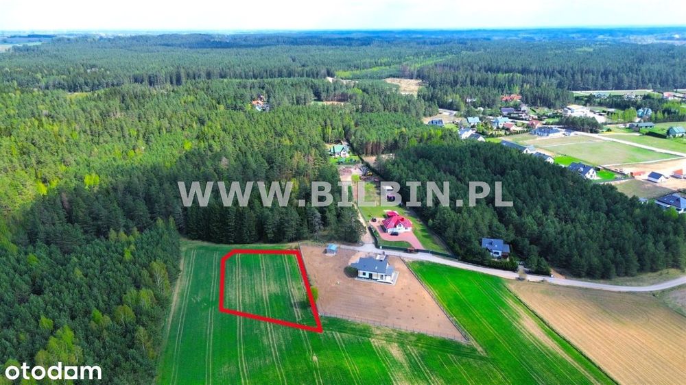 Działka pod budowę domu całorocznego !