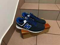 Adidasy Sportowe Męskie Czarno/granatowe Nr 44