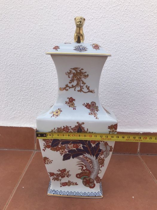 Vaso Vista Alegre Coleção Samurai