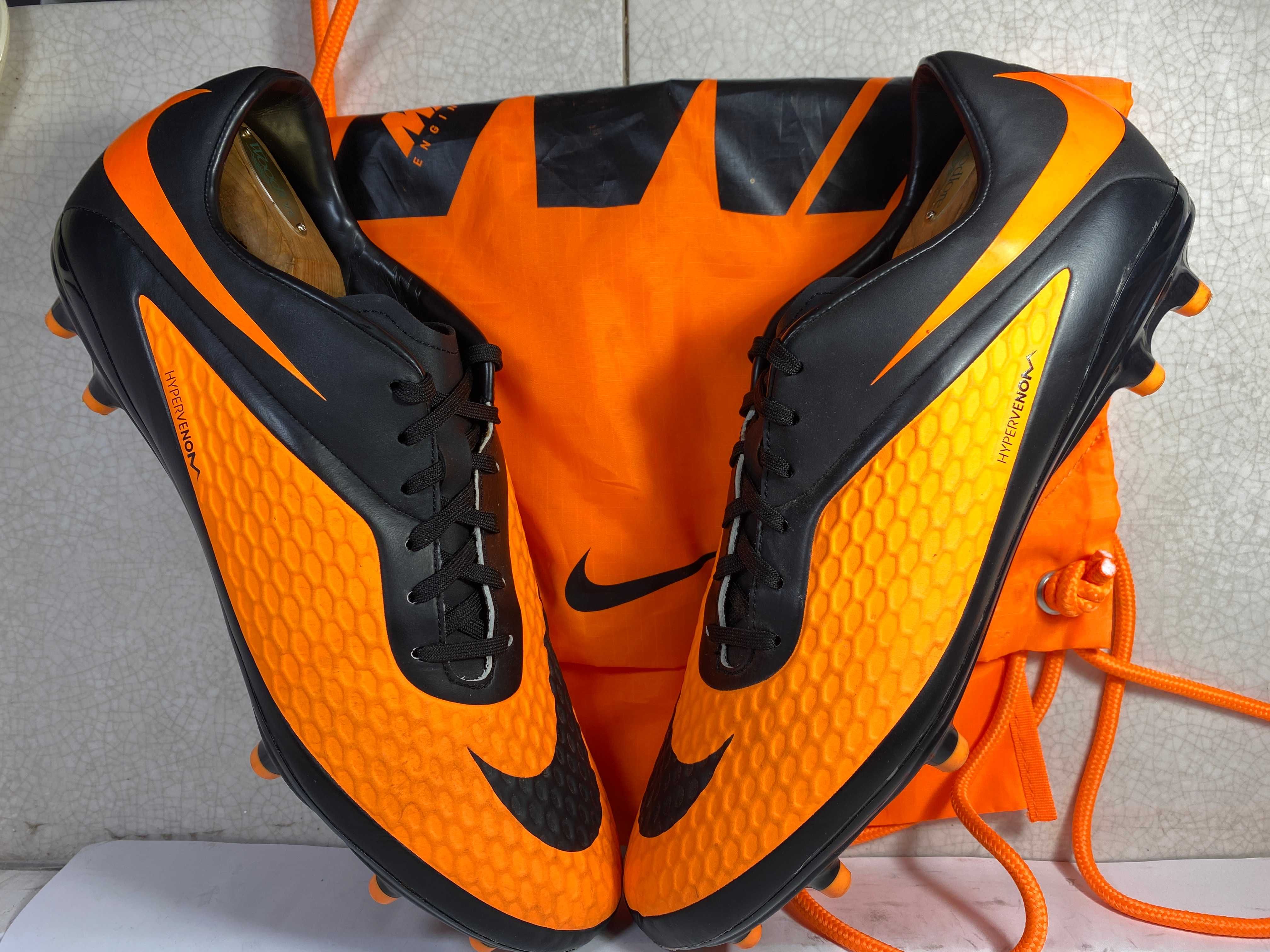 nike hypervenom phelon копы бутсы бампы футбольные 45р 29,5см оригинал