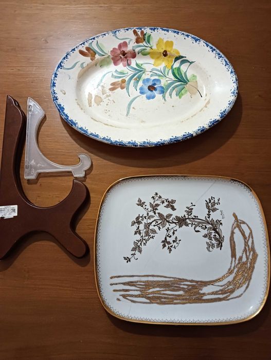 Lindos pratos antigos para decoração