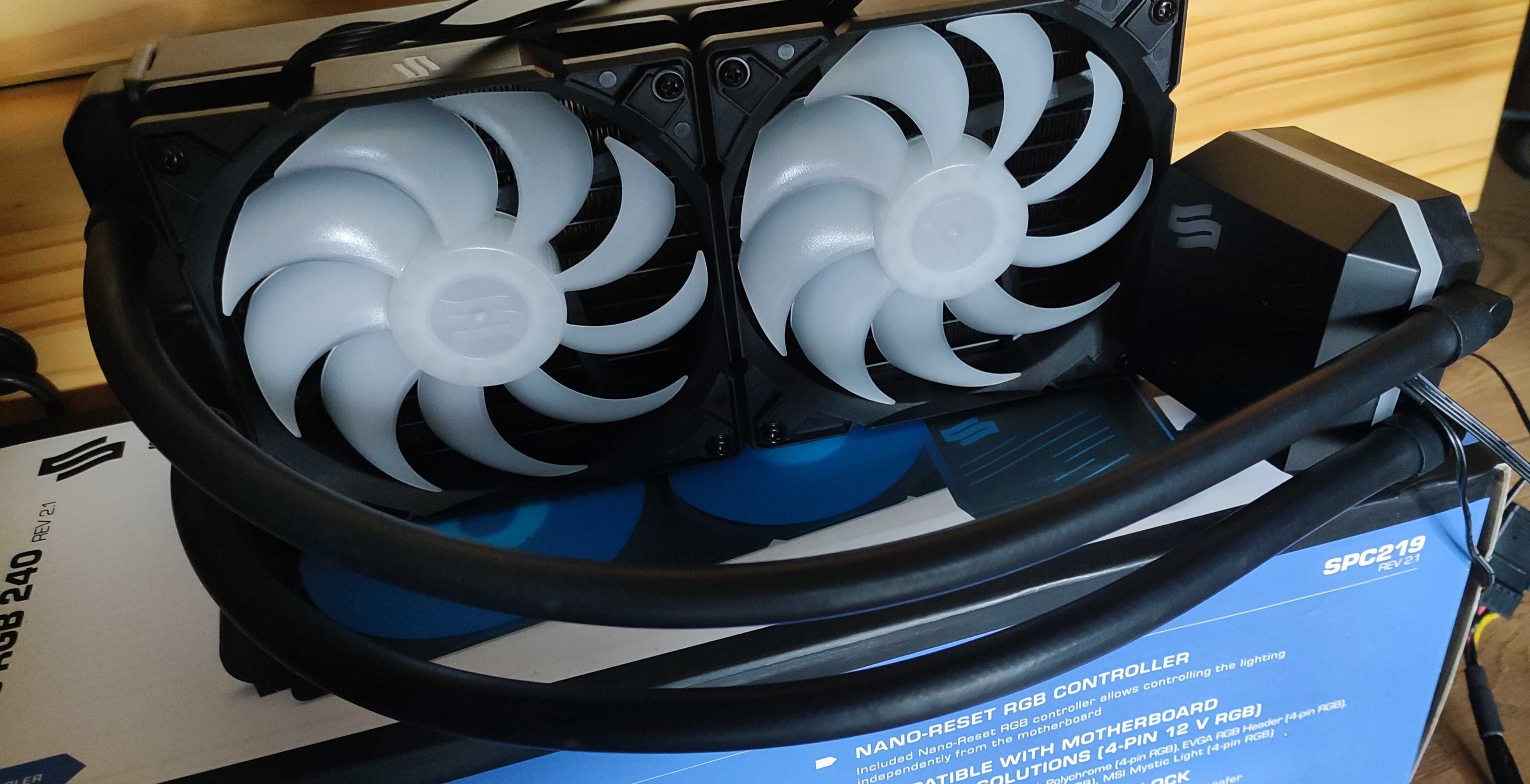Chłodzenie wodne AIO SilentiumPC Navis RGB 240 v2.1 SPC219 LGA1700