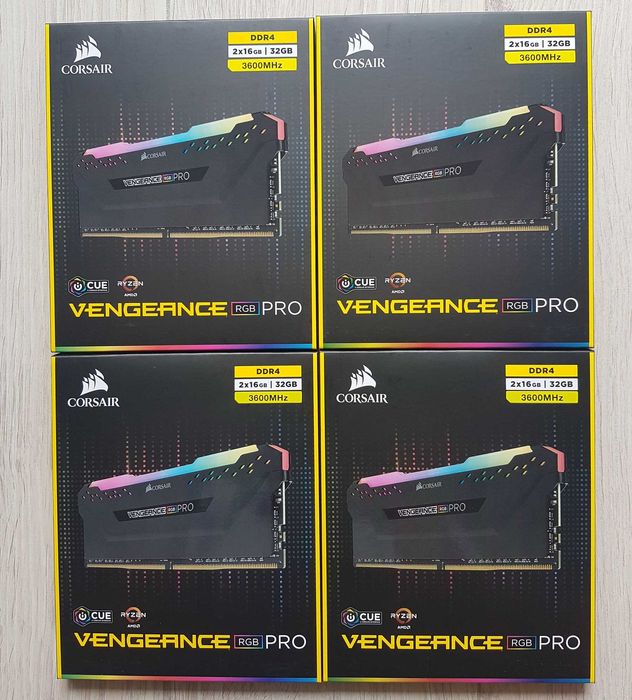 Corsair Vengeance DDR4 RGB PRO 32GB (2x16GB) 3600Mhz CL18 - SN309