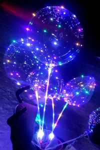 Светящиеся шары баблс, подарок на любой праздник