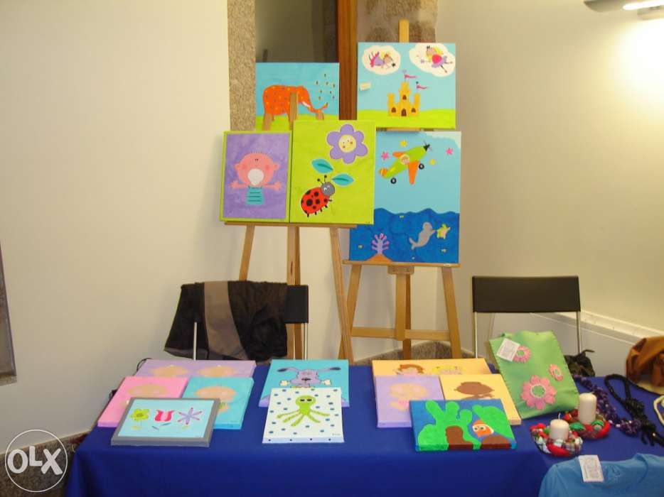 Tela infantil "Gémeas"