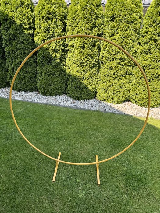 Metalowe koło 150cm stelaż do dekoracji