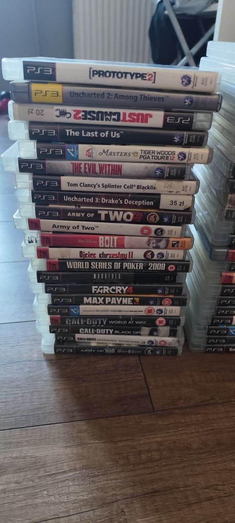dużo gier PS3 cen zależy od tytulu