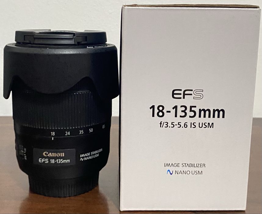 Objectiva Canon 18-135mm USM