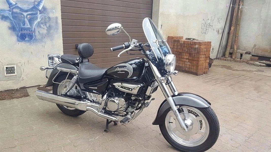 Oparcie Kierowcy Hyosung Aquila Gv 125