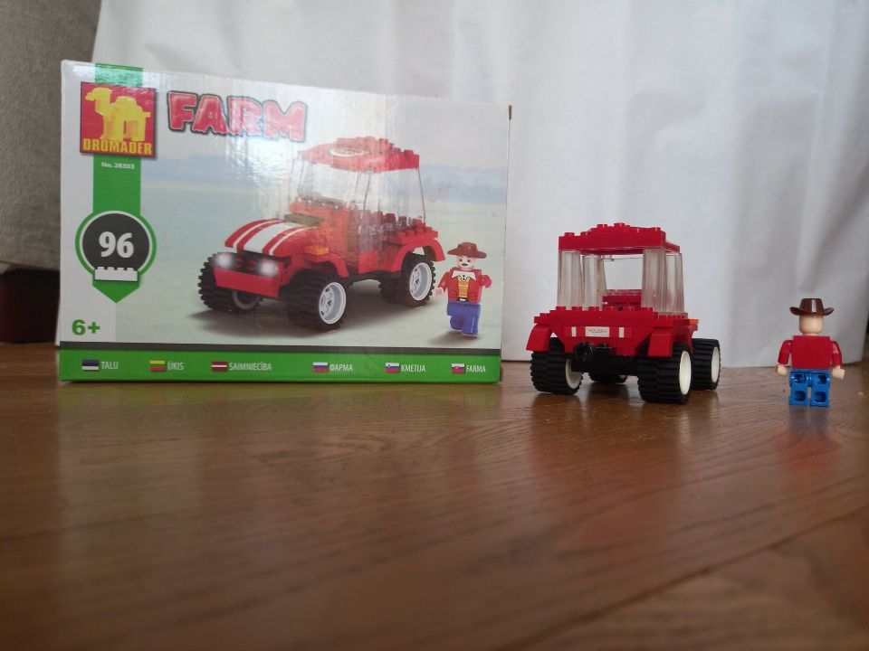 Klocki DROMADER traktor jak prawdziwy