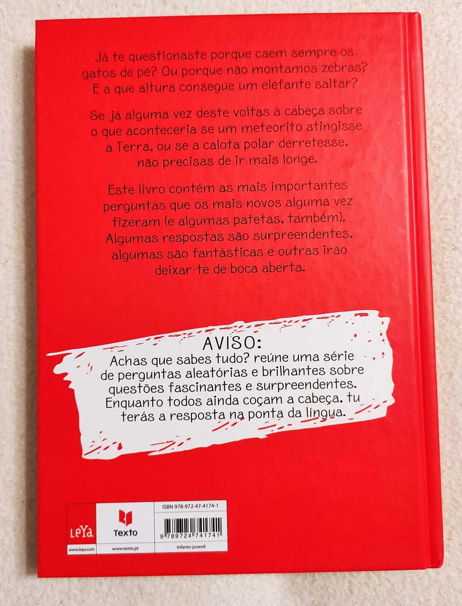 Livro "Achas que sabes tudo?"